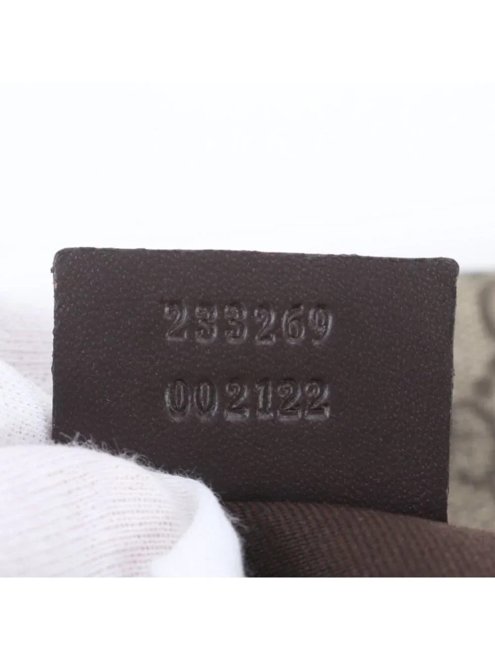 Gucci GG Supreme Leather Belt Bag Body Waist Pouch